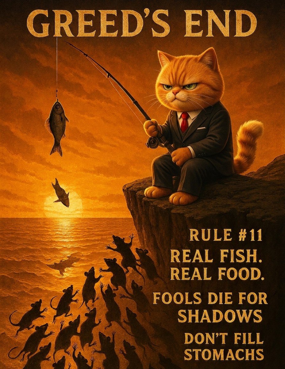 Coincat_Global's tweet photo. Cats chase fish. Fools chase shadows.
Shadows never fill an empty stomach.

#CoinCat #Catvsworld #CCAT https://t.co/PuGFlltVh5