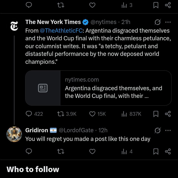 LordofGate's tweet photo. @bilgigitop I told them they will all regret  it https://t.co/azJRb2UwWD