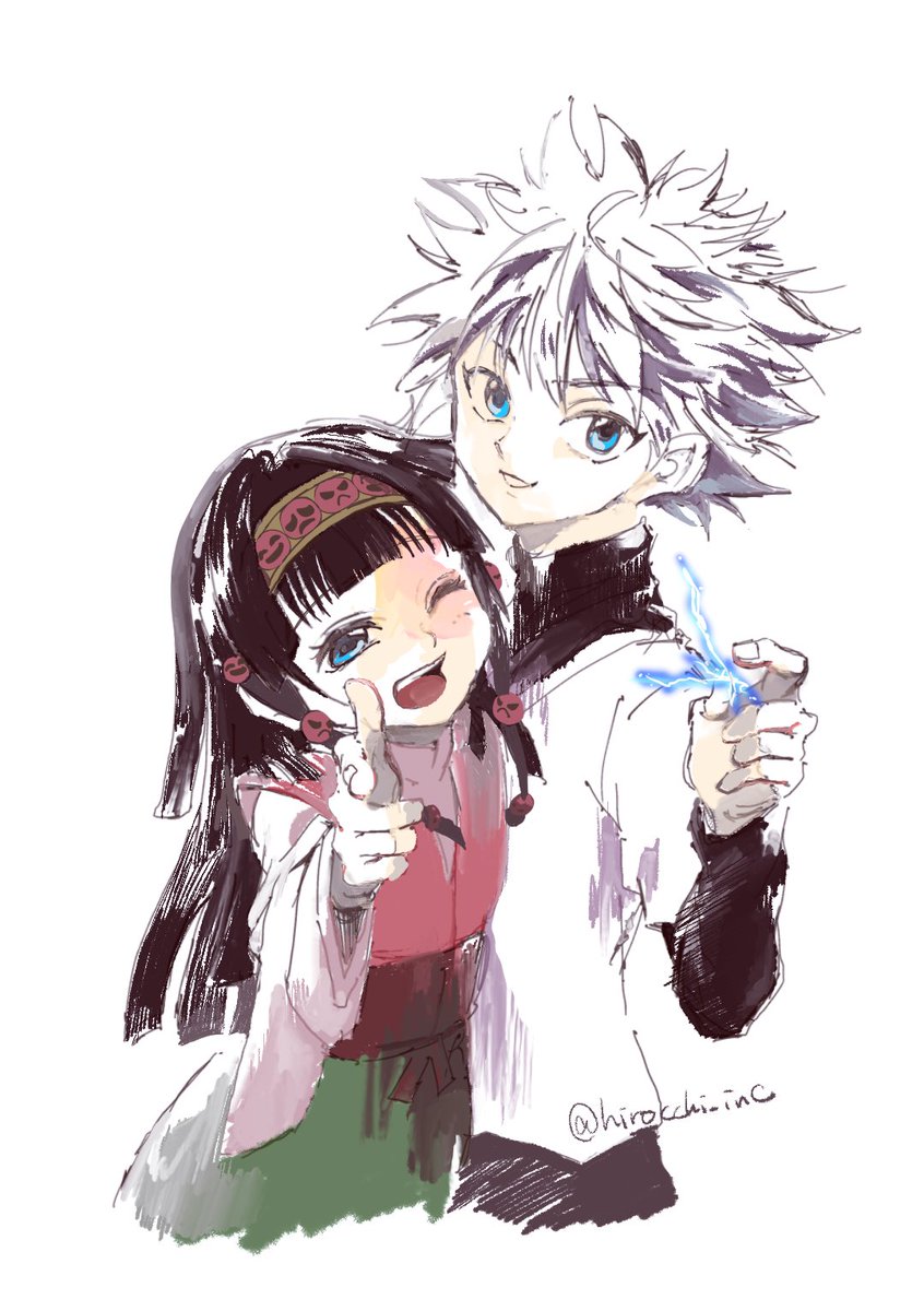hirocchi_inc's tweet photo. #hxh #hxhfanart
アルカ　キルア https://t.co/NQ5RPpQ8Oa