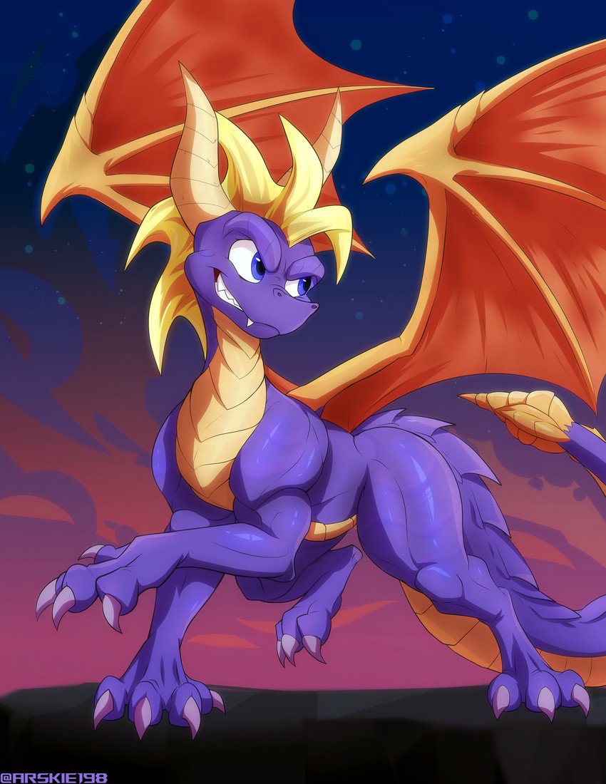 PurpleDragonDRP's tweet photo. He still is the mightiest dragon of all time. He'll do whatever it takes to help save his land. 

🎨arskie198 https://t.co/jUrxdYqaAh