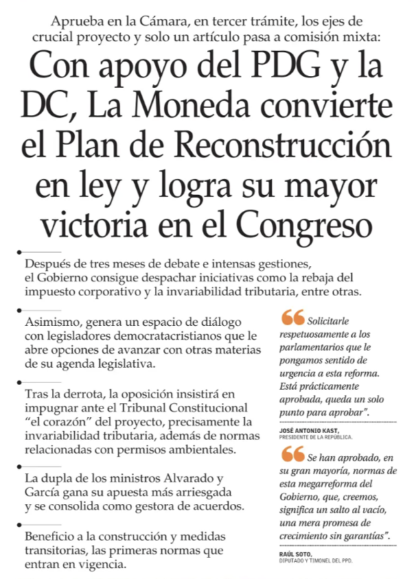 juanpabloswett's tweet photo. Ya aprobado el proyecto de reconstrucción del Gobierno, llego la hora @PresidenteKast de sentarse a la mesa con las Mipymes, honrar su palabra y empezar a trabajar en el estatuto PYME 2.0 donde entre otras cosas se rebaje permanentemente el impuestos a las empresas de menor tamaño