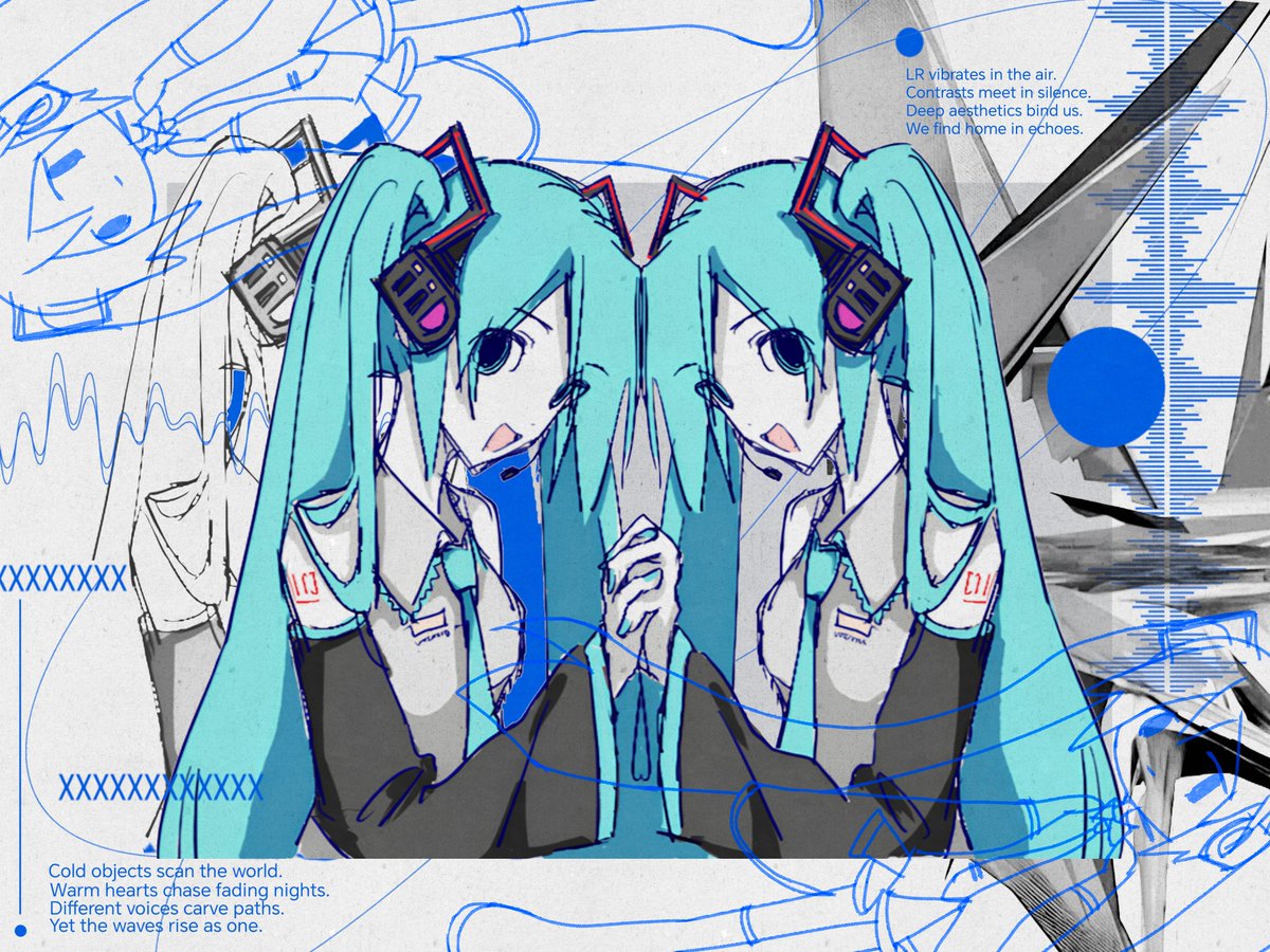 Milllllet005's tweet photo. HARMONY 
#mirin_arts
#初音ミク https://t.co/jbrRlob5Se