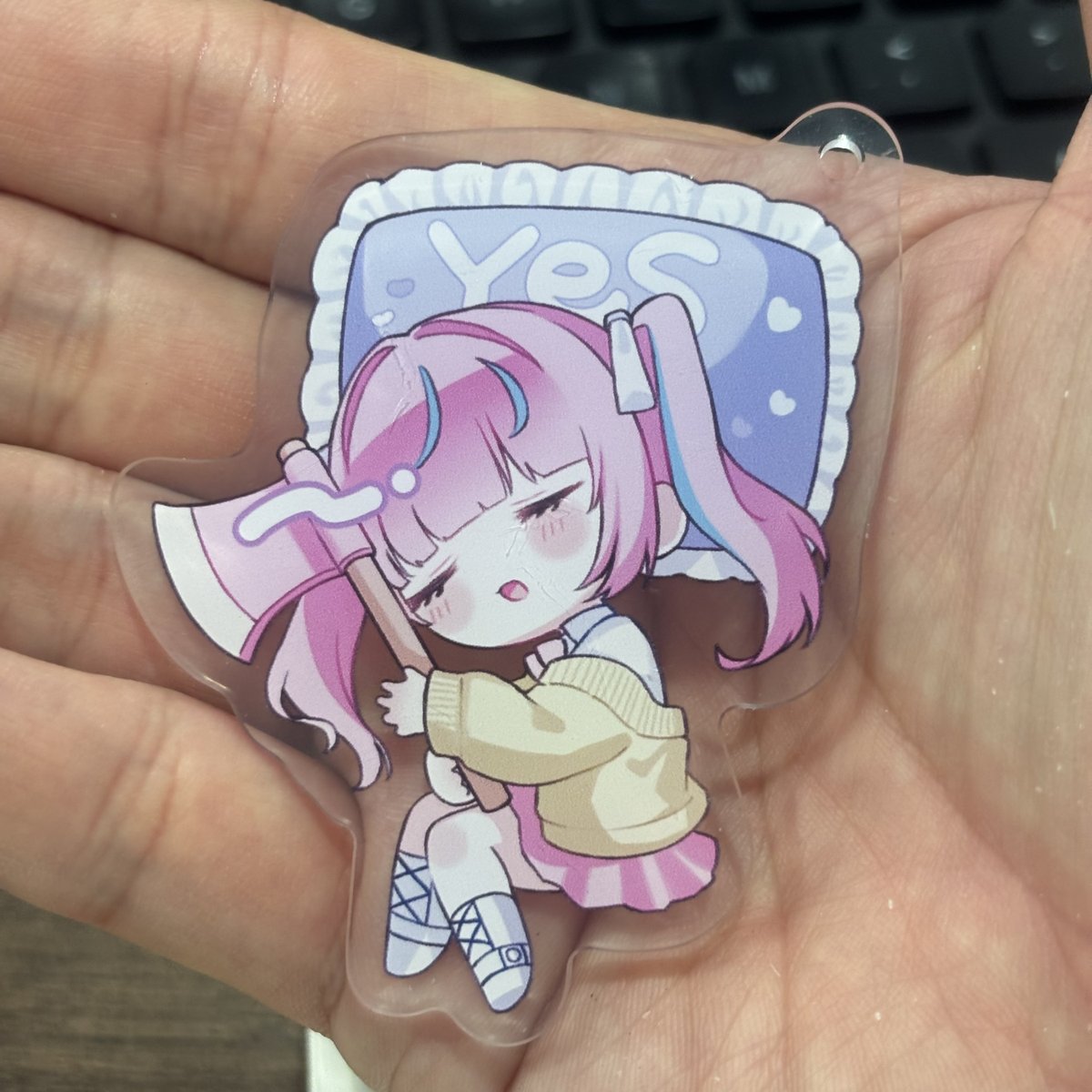 maroniyadesu's tweet photo. 【拡散希望！】
引用した方が良さそうなので改めて告知です！
VketReal2026summer　2日目（日曜日）
 F-14　まろに屋のお品書きになります 。
#VketReal #パラクリ
今回の新キャラはシフォン、ショコラ、マヌカ、クマリ、クレンの５人です！
 既存の子は在庫が無くなり次第再生産は……多分ないです！ 
あとは、めがね拭きやリアルアクセも持って行きます！