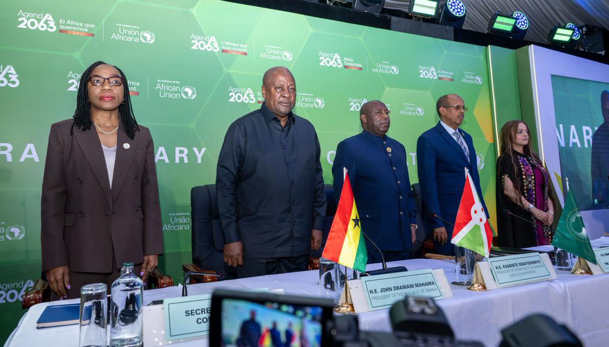 ikulumawasliano's tweet photo. Rais wa Jamhuri ya Muungano wa Tanzania, Mheshimiwa Dkt. Samia Suluhu Hassan akishiriki Mkutano Maalum wa Wakuu wa Nchi na Serikali wa Umoja wa Afrika (AU) kuhusu Afya, jijini Accra, Ghana tarehe 22 Julai, 2026 https://t.co/XR14u2DyWH