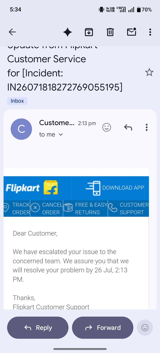 IshfaqBaba5's tweet photo. @flipkartsupport @_Kalyan_K @jagograhakjago Another deadline extended—now till 26 July. No delivery, no resolution, only repeated escalations and false assurances. How long should a customer keep waiting? Deliver my order at the booked price or provide a final resolution. https://t.co/K0t6l8vNZt