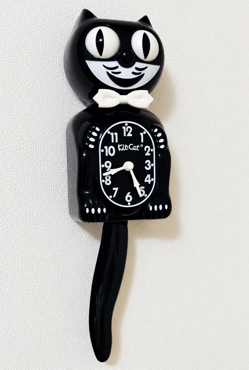 porinGOz's tweet photo. 欲しかった時計届いた🥰
ちょっと不気味で可愛い!
#kitcatklock https://t.co/85GrSuiTHP