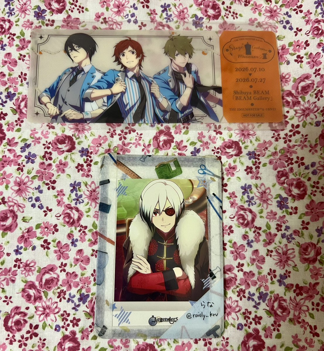 raiely_krv's tweet photo. 【交換】SideM 衣装展 入場特典 レプリカチケット

譲: DRAMATIC STARS

求: Altessimo

IWSF2日目現地手渡し＞別日都内手渡し
検索からでもお気軽にお声掛けください。 https://t.co/VwoVCqiZQF