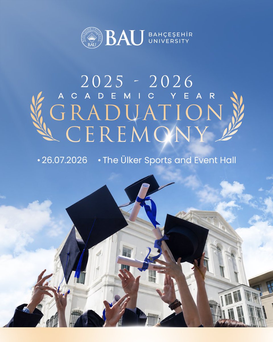 bauglobal's tweet photo. The countdown to Bahçeşehir University's Graduation Ceremony has begun. https://t.co/kve2I1qZ0t