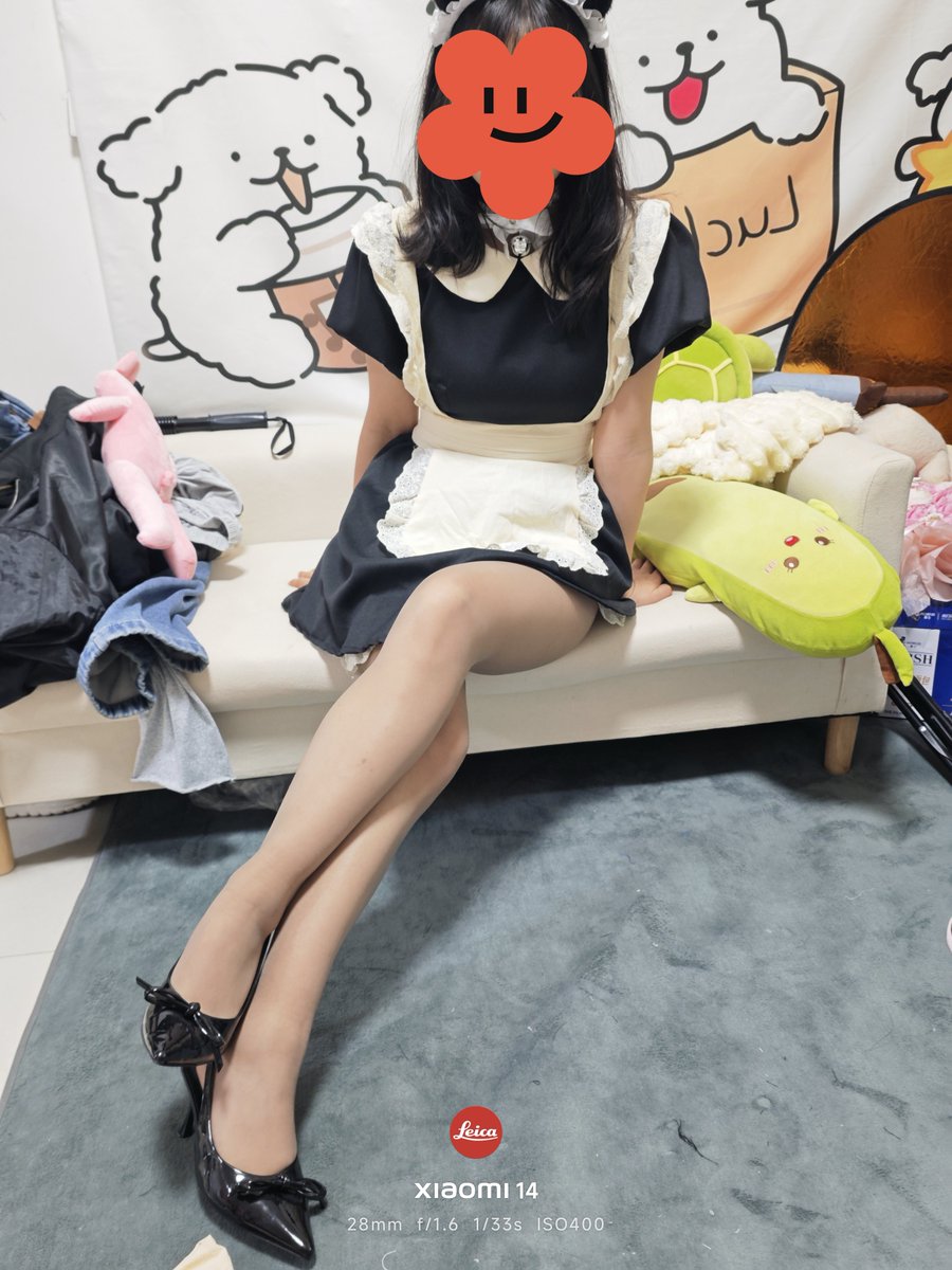 SikL827's tweet photo. 试一下女仆装 https://t.co/ulEIJ5YQIp