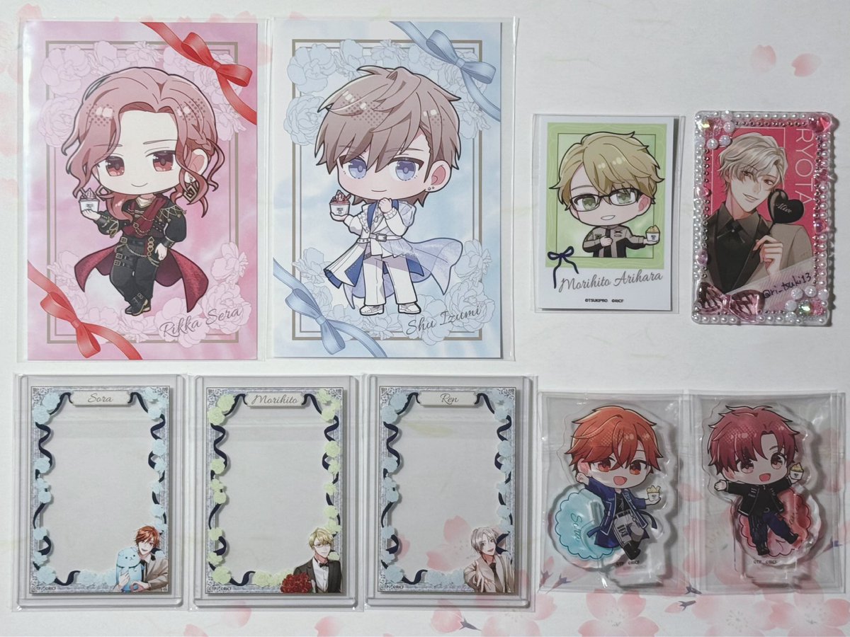 ri_tsuki13's tweet photo. 【交換】
ツキプロ ALIVE SQ ロールアイス ロールアイスクリームファクトリー 

譲：空、守人*、廉、望*、里津花、柊羽

求：涼太

*は定価譲渡可能です、
28日16時半以降渋谷、池袋周辺手渡し
または郵送
お気軽にお声掛けください。 https://t.co/vKOGcaSIO2
