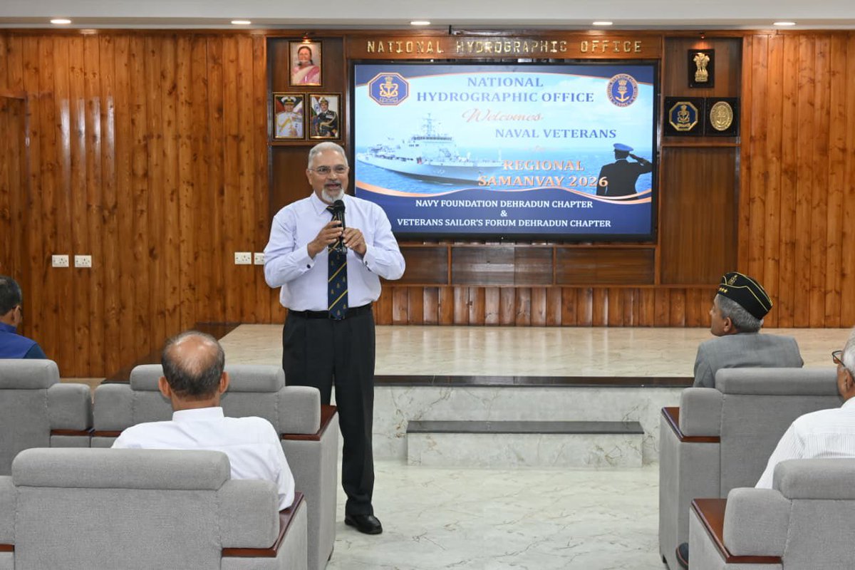 IN_NHO_DEHRADUN's tweet photo. #NHODehradun hosted the REGIONAL SAMANVAY on 22 Jul 26, bringing together veteran officers and sailors for meaningful interaction. President NFDNC, Senior Office bearers, and CRSO(N) addressed veterans’ queries on ECHS, CSD, and NAVPEN. The event concluded with a fellowship lunch and was widely appreciated by all.
@indiannavy
 #IndianNavy #Veterans #Samanvay #NHO