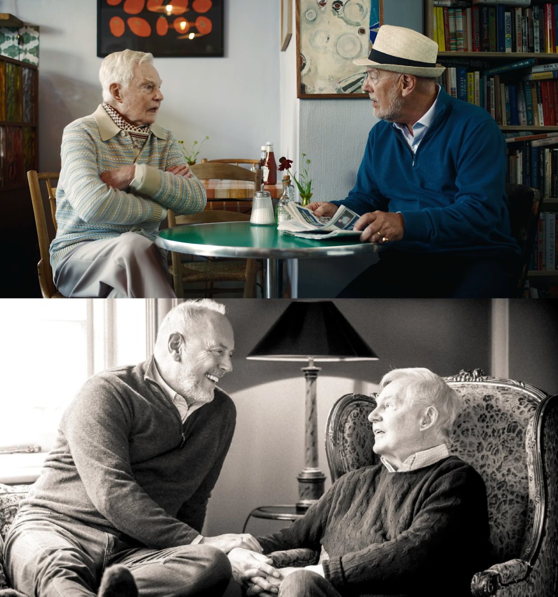 aligagaybr's tweet photo. 🌈🎬 OS ATORES QUE INTERPRETAM PETE E LEN EM HEARTSTOPPER FOREVER SÃO UM CASAL NA VIDA REAL

Um dos detalhes mais emocionantes de Heartstopper Forever acontece fora das telas. Os personagens Pete e Len são interpretados pelos atores Derek Jacobi e Richard Clifford, que também são casados na vida real.

Os dois começaram o relacionamento no fim da década de 1970, oficializaram a união civil em 2006 e, anos depois, se casaram oficialmente após a legalização do casamento igualitário no Reino Unido. Hoje, estão juntos há quase cinco décadas.

A escolha do casal foi uma homenagem da criadora Alice Oseman às gerações LGBTQIA+ que abriram caminho para que histórias como a de Nick e Charlie pudessem ser contadas com naturalidade e afeto.

Mais do que personagens, Pete e Len representam milhares de casais LGBTQIA+ que viveram seus amores quando ainda havia pouca visibilidade e muitos obstáculos. Um gesto simbólico que conecta passado, presente e futuro da comunidade. 🩷🏳️‍🌈

#heartstopperparasempre #heartstoppeeforever