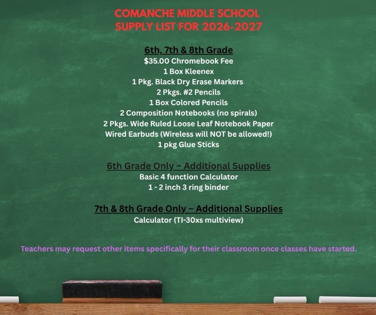 CPSIndians's tweet photo. Don't forget your school supplies list! 
See you soon!! ♥️ https://t.co/4LMGuQyOCC