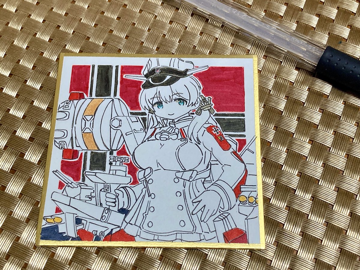こけしの絵 Post by こけし☆(改二) on X: 🇩🇪🍮