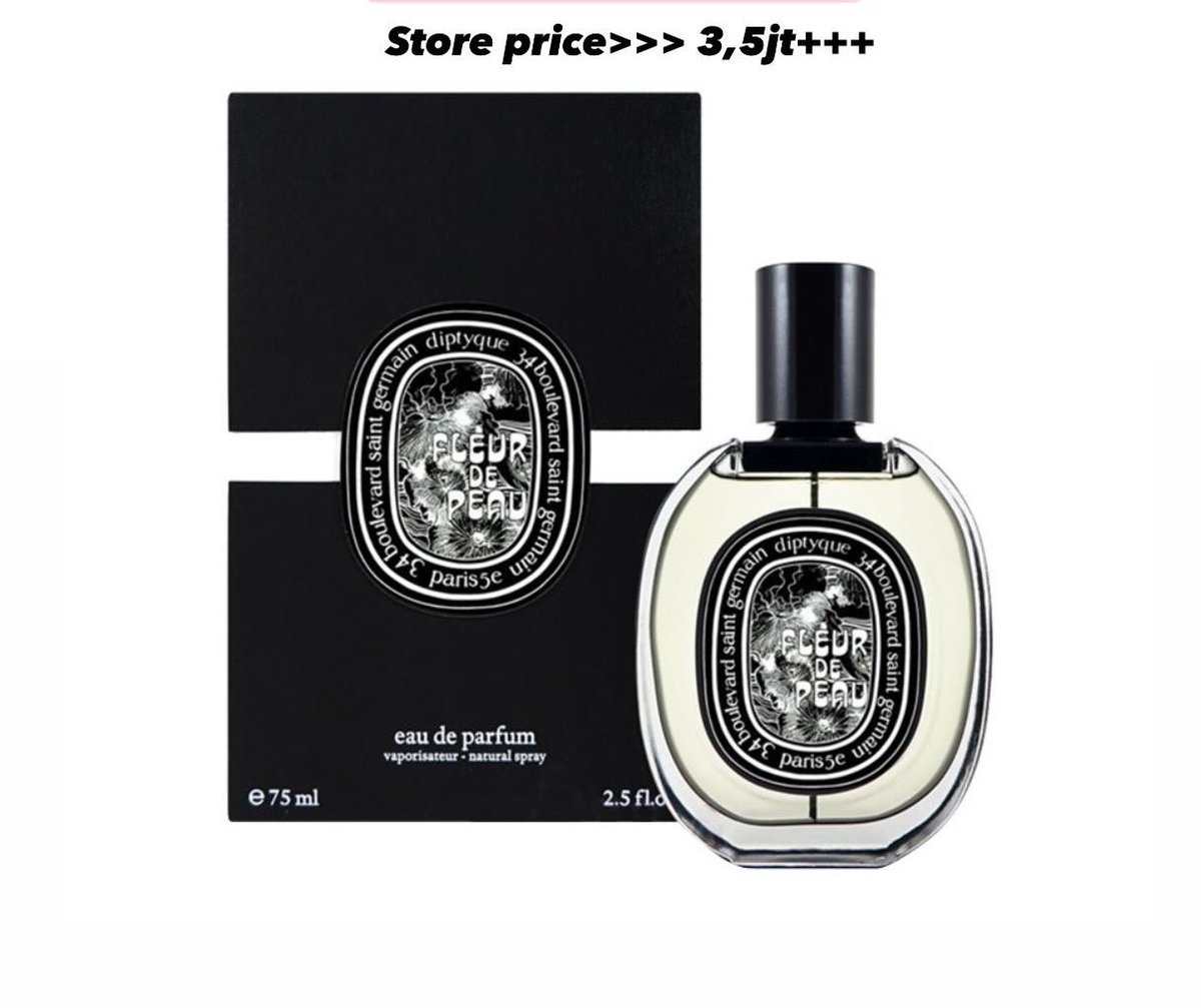 nctystore's tweet photo. [READY WH] Diptyque fleur de peau EDP full size 75ml

Price: idr 3,150k

100% autenthic!!! 
💌DM FOR ORDER

*parfum lama jungwoo, dipake jg sm sung hanbin, yunho tvxq, wooyoung ateez, etc. https://t.co/XNbEvCOEDz