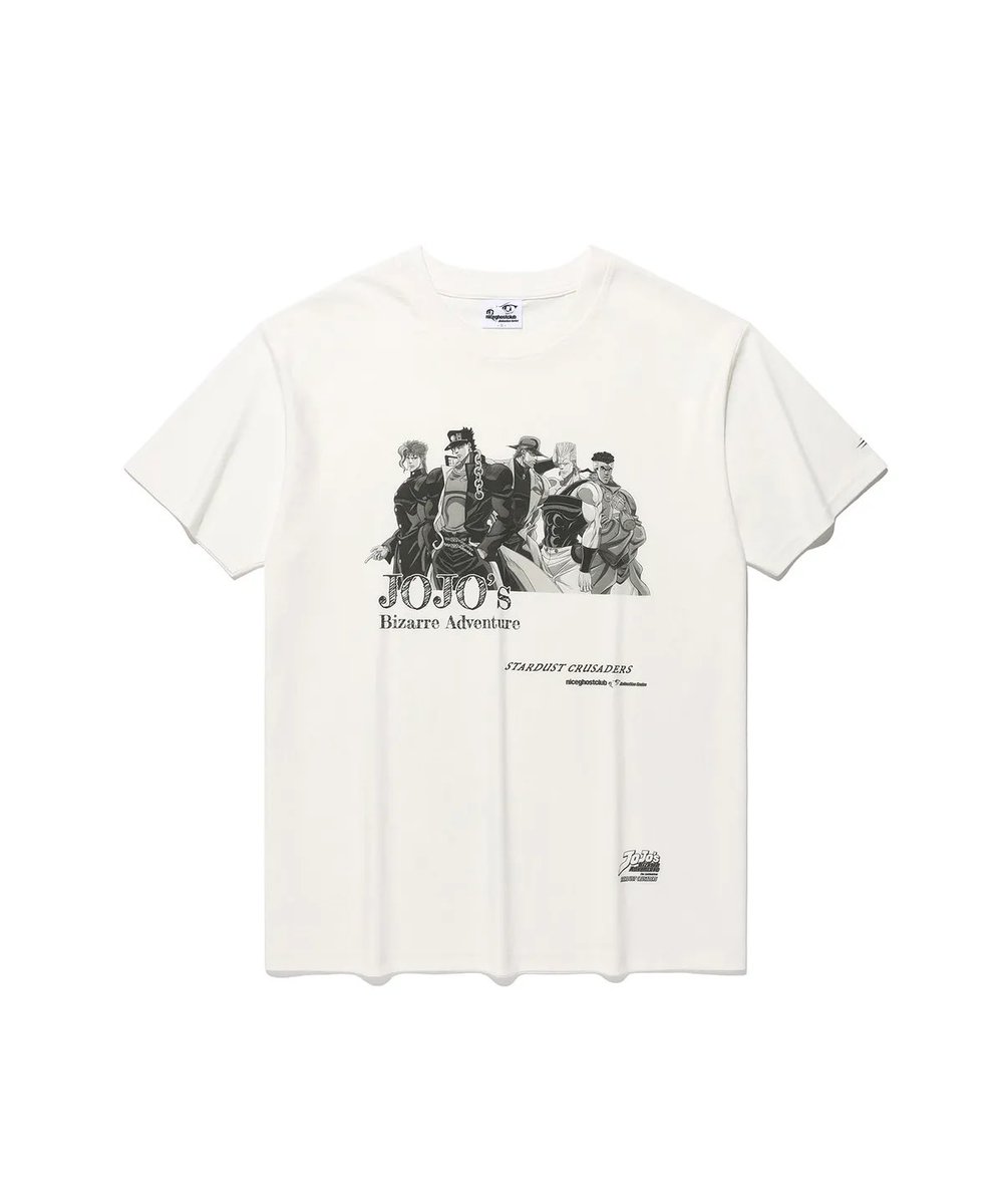 0im0unsstuff's tweet photo. pre 🖤 NICEGHOSTCLUB x JOJOs STARDUST CRUSADERS TEE WHITE

🥯 S 42 นิ้ว | M 44 | L 46
🏷️ 2,090 (รีทวิตนี้ ส่งฟรี)
📦 รอของ 2 วีคหลังเว็บส่ง

#ตลาดนัดโจโจ้ #ตลาดนัดJojo https://t.co/FOB1x190Ht