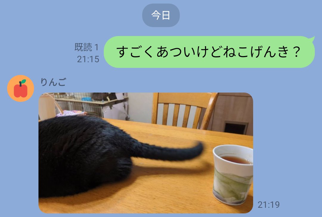 noQsai's tweet photo. 実家LINEより https://t.co/OIJjC6NY2R