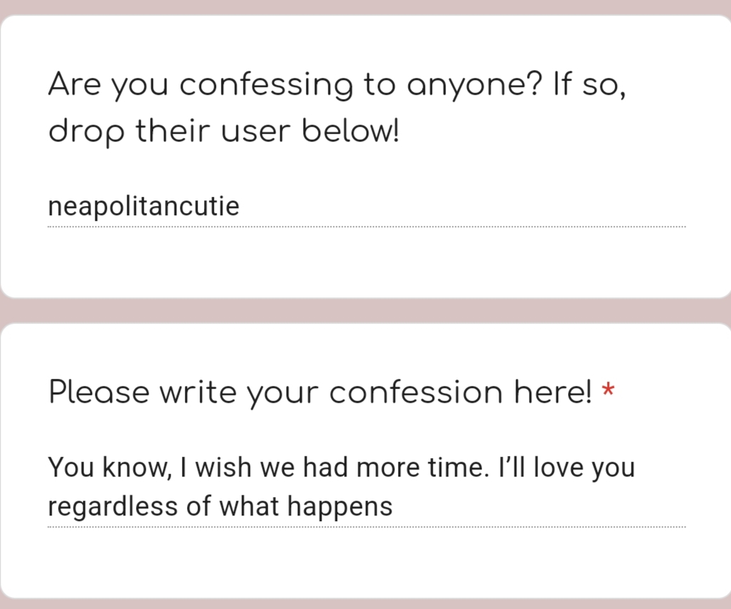 HeartsConfessRP's tweet photo. ′𐔌 🃏˖ ::ִֶָ  Beep! A new confession for @neapolitancutie ! https://t.co/FJHW9V4hli