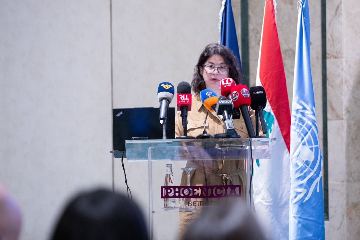 UNDP_Lebanon's tweet photo. Today, Lebanon launched a comprehensive package of national studies and a Geographic Information System (GIS) platform designed to strengthen waste management across the country.

The launch took place under the High Patronage of H.E. Dr. @tamara_elzein, Minister of @environmentleb, and brought together H.E. Ms. Sandra De Waele, @EUAmbLebanon; Mr. Adel Gerges Al-Shabab, Director General of the Lebanese Ministry of Industry, representing H.E. Eng. @JoeIssaElKhoury, Minister of Industry; Ms. @BlertaAliko, UNDP Res. Rep. in #Lebanon; as well as representatives from government institutions, municipalities, the private sector, academia, and development partners.

Funded by @EUinLebanon  & implemented by UNDP in partnership with the Ministry of Environment, the package equips decision-makers with the data and tools needed to improve planning, prioritize investments, and advance more sustainable waste management solutions.

🔗Read more: https://t.co/W5elrAEaXX