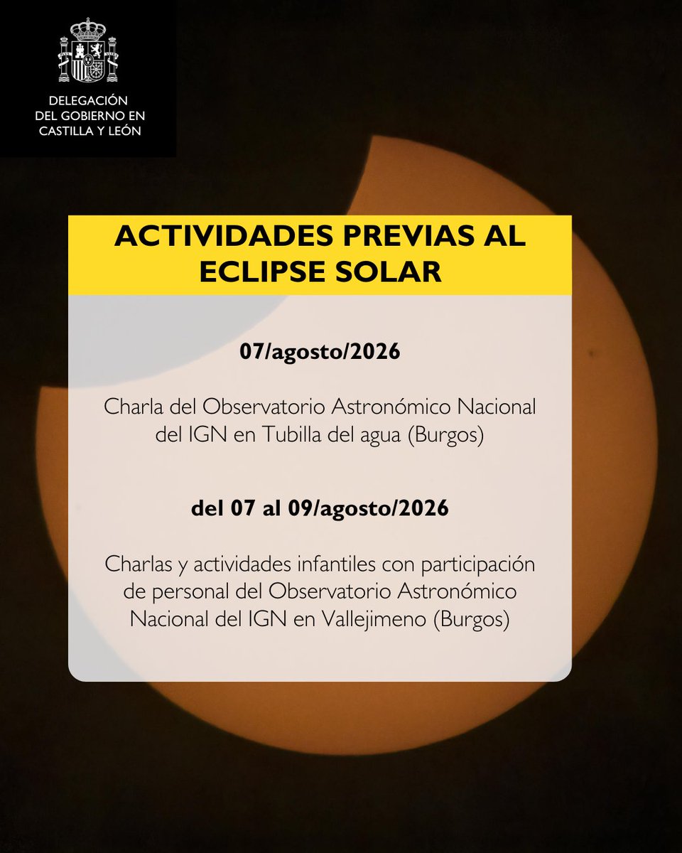 Delegación del Gobierno en Castilla y León tweet media