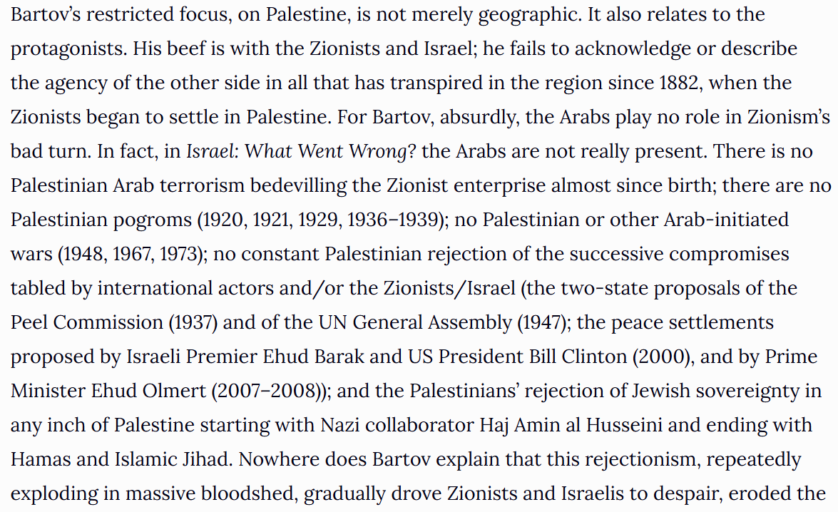 CAMERAorgUK's tweet photo. This is from Benny Morris' take-down of Omer Bartov's book promoting the genocide libel, but it also captures one the greatest failures of the mainstream media's coverage of the region. https://t.co/ZghyeAjt8L