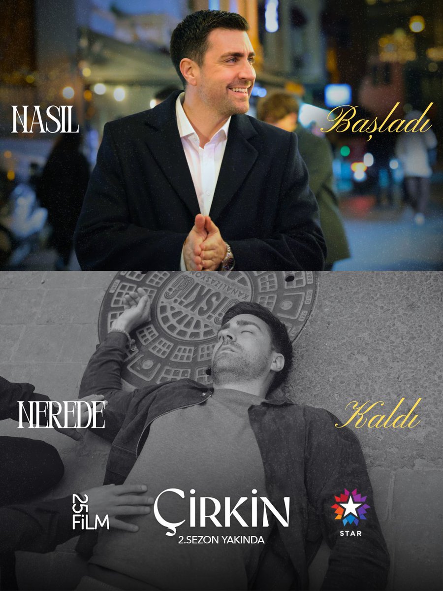 CirkinDiziResmi's tweet photo. İlk bakıştan son kırılmaya...
Hikâyemiz kaldığı yerden devam edecek ⏳

#Çirkin 2. sezon yakında @startv'de. https://t.co/8jd6YkUZQL