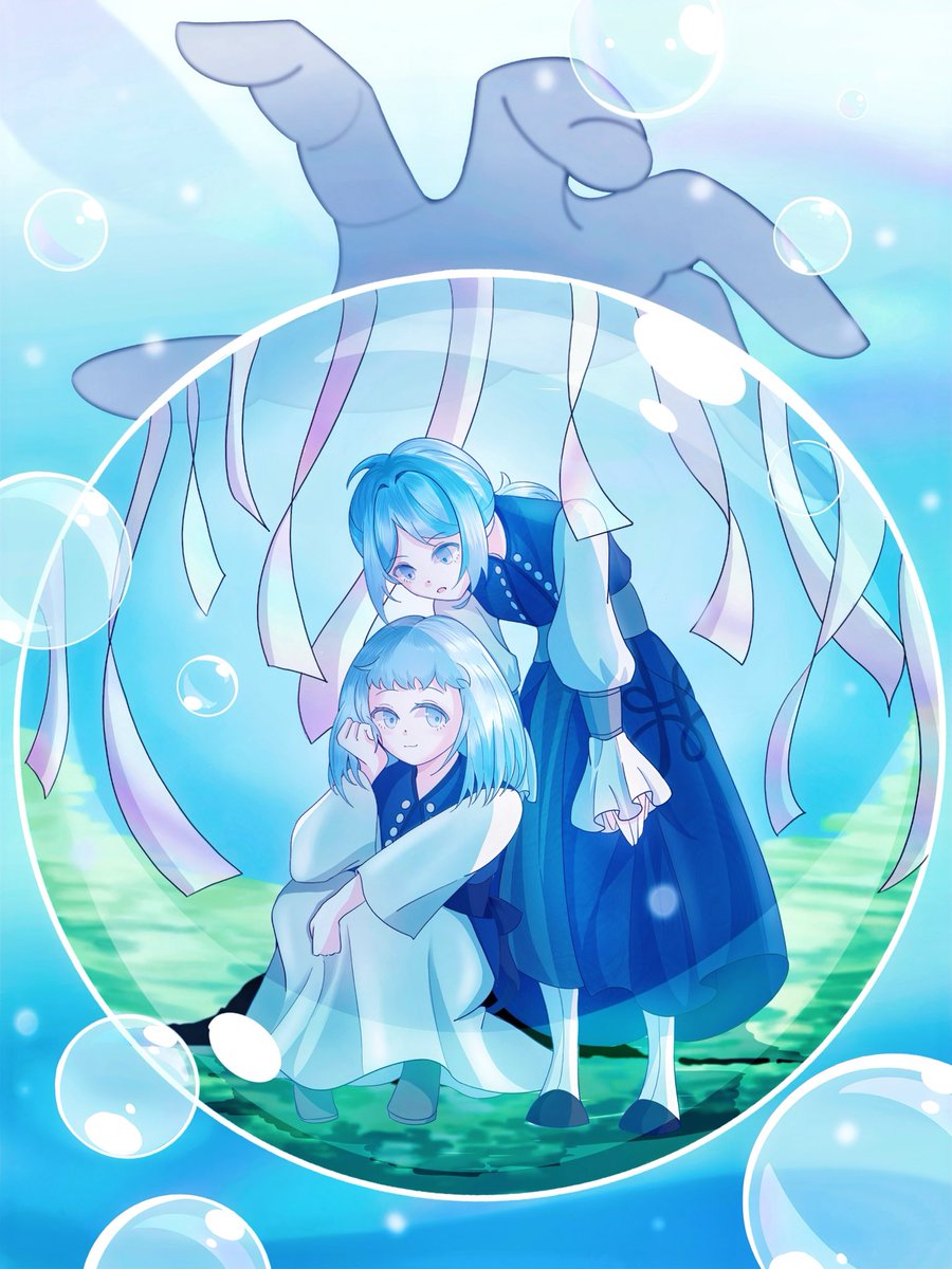 beagleYuU's tweet photo. #Δ帽子 

最近画的蓝色🩵
十周年一下全发了！ https://t.co/kdm4eXsAqy