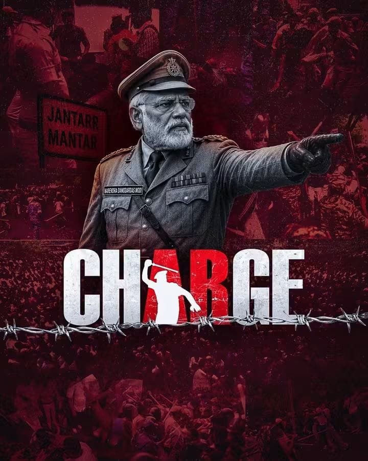 Ahamedh986's tweet photo. A voice of dissent is also part of democracy.
Time to go home, Modi. 🇮🇳
#संसद_मार्च #gohomemodi #jandar
#modi #india #Go_Home_Modi @RahulGandhi @timesofindia https://t.co/Mtb5QjC8XT