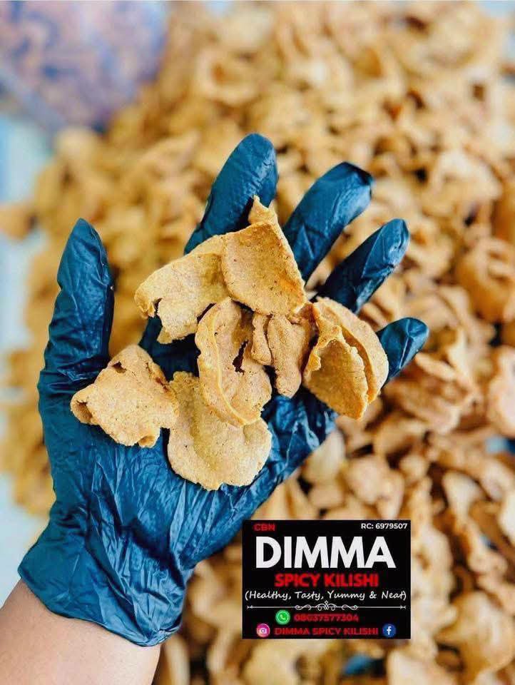dimmakilishi's tweet photo. One of my returning customers sent me a DM this afternoon, he saw my post about Kuli Kuli

According to him, he never knew we sold Kuli Kuli too. 

Asides, Kilishi which is out main product we also sell varieties of products. 

Kuli Kuli
Natural Spices
Kuli Kuli oil
Goat meat, Cow meat, Ram meat, Chicken, Guinea Fowl and many more

At Dimma Spicy Kilishi, we take quality seriously. We produce our products in a clean and hygienic environment because we want every customer to enjoy a product they can trust. 

To place order, send a message on Whatsapp for more enquires 08037577304