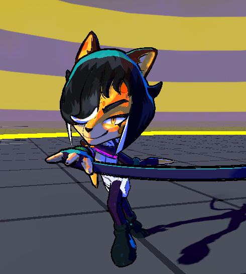 CosmoVulpes's tweet photo. A better look into how the characters looks with this new shader! https://t.co/SzDtzIvape