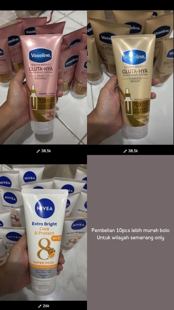 undipmfs3's tweet photo. -dips! (Titipan) Wts skincare dan body care masih baru semua pembelian lebih banyak harga lebih murah https://t.co/DFfNOtSEJq