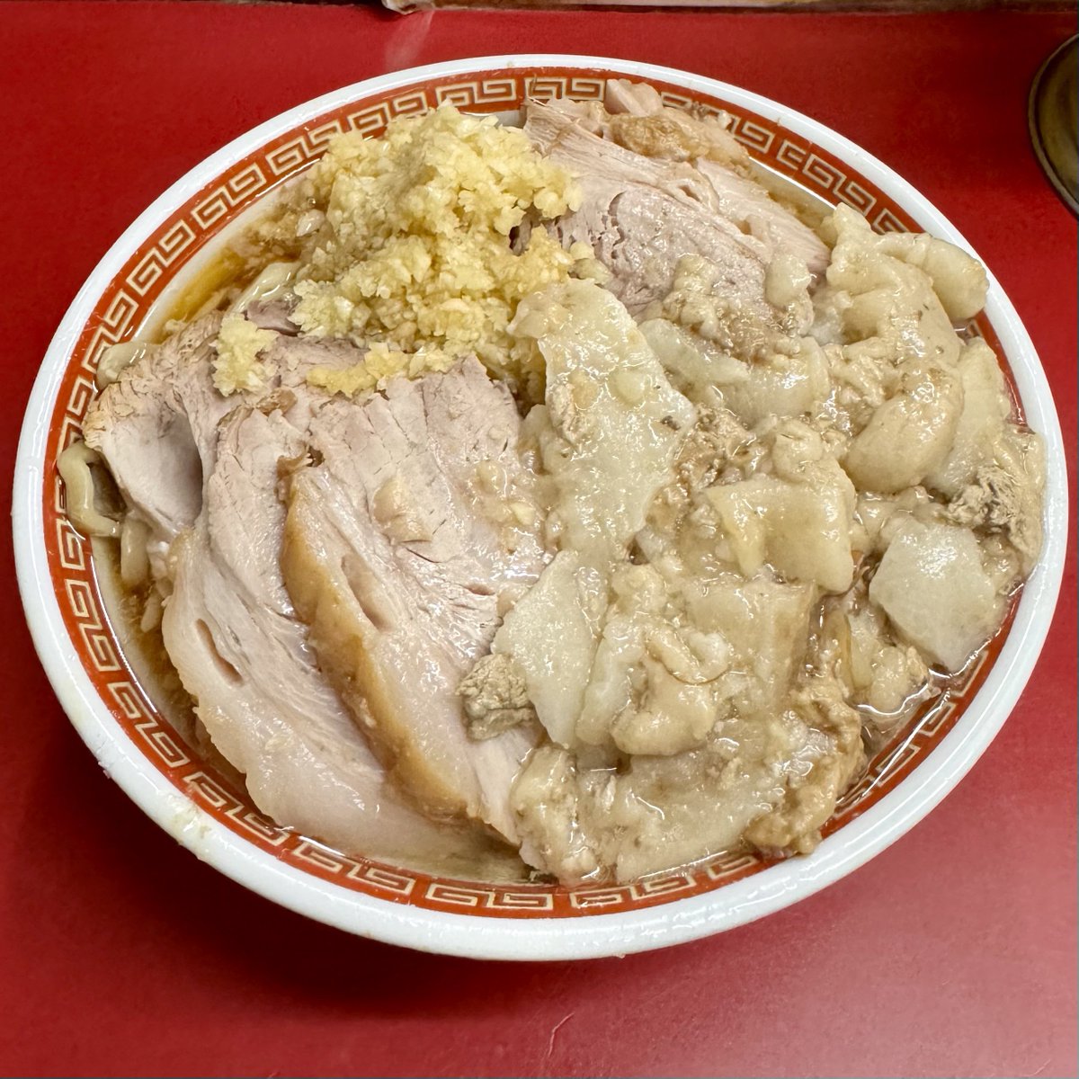 2026.07.22 ラーメン二郎 目黒店 小W豚入り 水曜日の目黒二郎 大宮公園