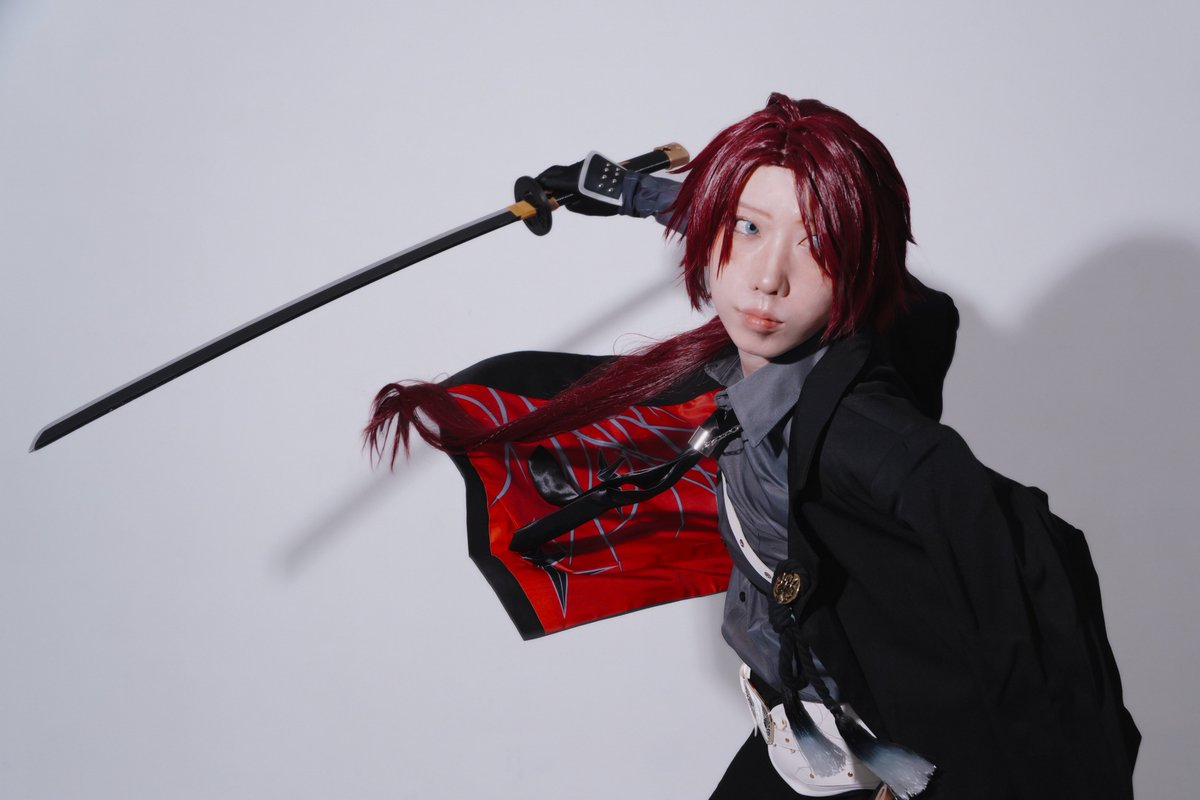 risama0111's tweet photo. 【cos＊刀】

＿＿よろしく伝えて
.
.
.
後家兼光
photo,studio* @studio_RomliEnd https://t.co/rgHSNuSEyf