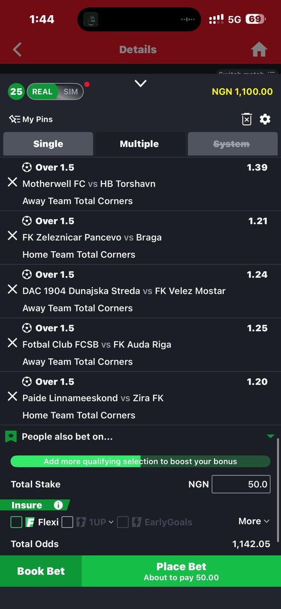 Boomtips_wins's tweet photo. Over 1.5 team corners 1k Odds all today games !! Get game and edit ✍️ here https://t.co/606T7OFuSp https://t.co/kyEFm86SFF