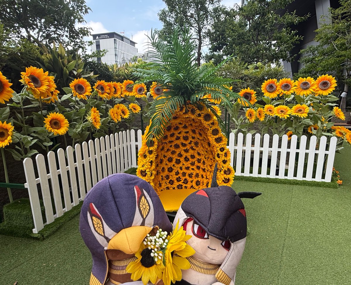 ituKA_1225's tweet photo. つめをひまわりにしたのでひまわりの写真を最近たくさん撮ってるかわいい🌻𓅃𓃩
#ENNEAD
#エネアドぬい日記 https://t.co/eUoRT3b0EB