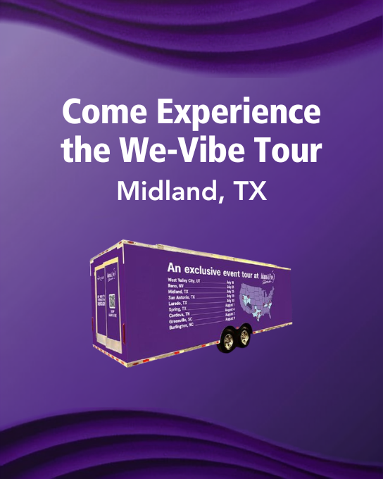 adamandeve's tweet photo. 📷 The We-Vibe "Experience an Ourgasm" Pop-Up is THIS SATURDAY! 📷 @wevibe 

4708 N Midkiff Rd, Midland, TX
📷 Saturday, July 25, 2026

Learn more: https://t.co/GNQ0r5FjgV

Get ready for an afternoon of fun, prizes, treats, and exclusive savings!
📷 FREE gifts*
📷 Raffles & giveaways
📷 Special discounts
📷 Fun games & activities inside the pop-up trailer
📷 FREE delicious Chorus Pro cookies
📷 Complimentary adult beverages for guests 21+
📷 Adam & Eve Midland
 
Come see what all the excitement is about and experience an Ourgasm for yourself! 📷
 
*Must be 18+ to enter. Adult beverages available for guests 21+ with valid ID.