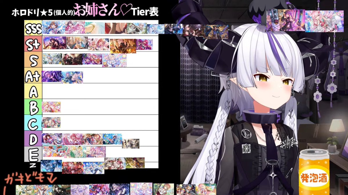 pnpnjeong's tweet photo. Laplus putting Kronii, Shiori, and Nerissa in SSS tier oh someone surely was very happy when this key visual dropped https://t.co/EcvpdsedK0