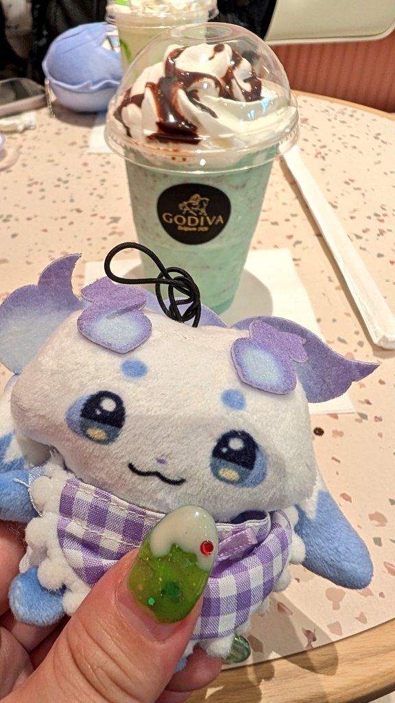 ちょまちゃんチョコミントのショコリキサーだよ☺️ #見るんるん #ちょ