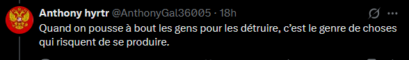 H0wii's tweet photo. @AnthonyGal36005 @JeSuisGodney @klark_lisman @CerfiaFR Attention à ne pas me pousser à bout, je suis quelqu'un de très sensible aussi 😏 https://t.co/WQzXpt24NH