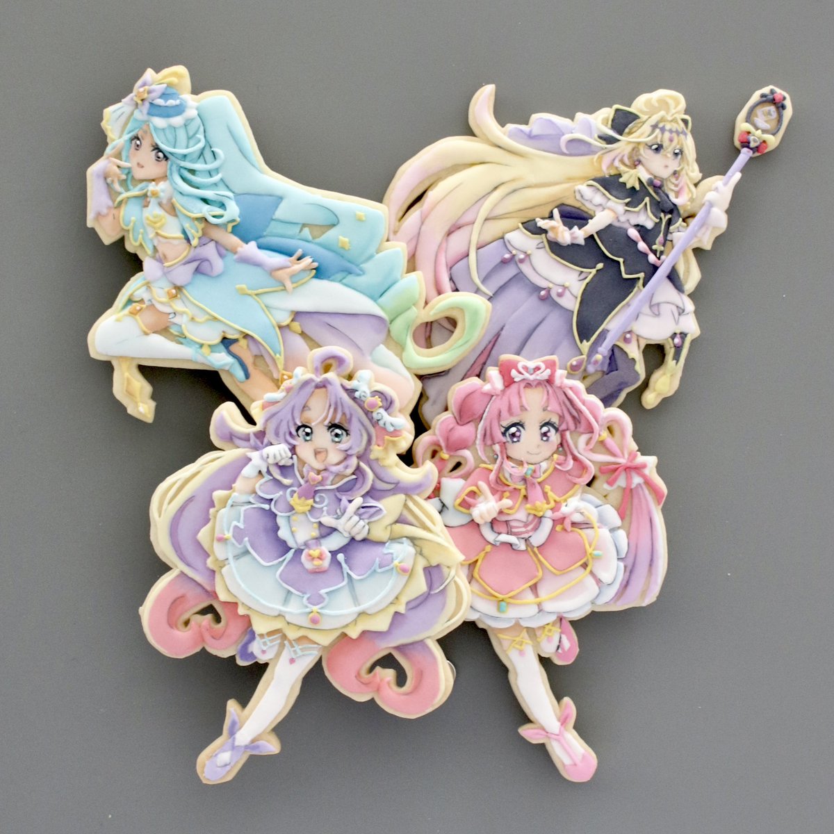 icingcookiesM's tweet photo. アイシングクッキーになった4人

#たんプリ ファンアート https://t.co/guwbUwefKW