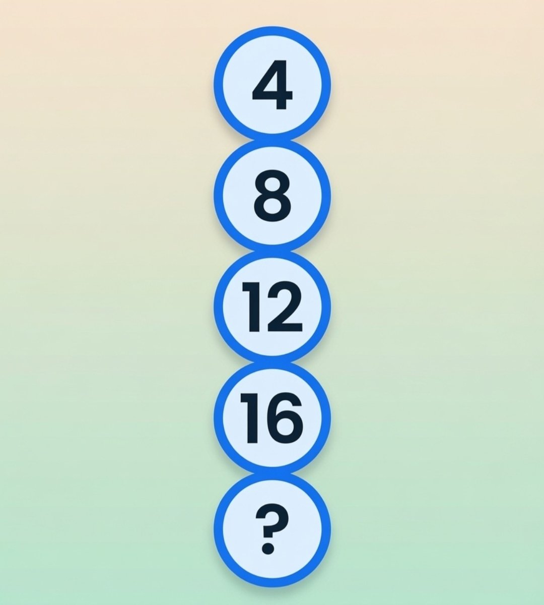 geniuscyp's tweet photo. Test your brain in under 10 seconds! What is the next number? 🔥 https://t.co/yqZeDqEelD