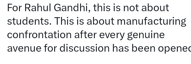 GbansodePune's tweet photo. @dpradhanbjp @RahulGandhi @INCIndia Dhamu ji NEET is about students..

For any clarity about education please get in touch with Rahul Gandhi sir..

Our Prime Minister won't clarify about Education he can Clarify and give you details about tourism. https://t.co/GQvJSjFHdt