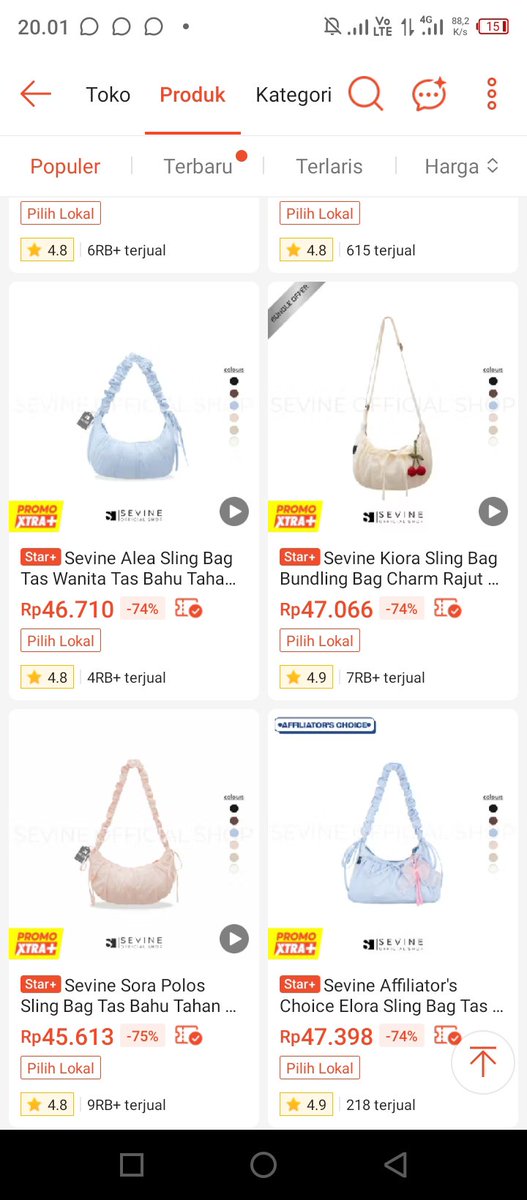 sani1653046's tweet photo. Kebanting banget harga diri tas ratusan ribu aku  pas liat tas kerut Sevine ini. Ngapain beli yang mahal kalau tas waterproof se-aesthetic ini harganya gak ada yang nembus 60 ribu??! 😭👍

Mana bahannya enteng, jahitan rapi, dan pilihan warnanya bikin bingung mau milih yang mana. https://t.co/Lk2IBfx0Zy