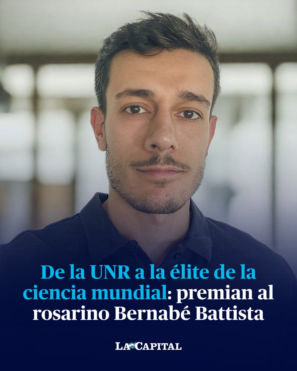 lacapital's tweet photo. 🇦🇷 ORGULLO ROSARINO

Rosario vuelve a ser noticia a nivel internacional por la excelencia de sus científicos. Bernabé Battista, un joven investigador formado en el Instituto de Biología Molecular y Celular de Rosario (IBR, CONICET-UNR), fue distinguido como uno de los diez integrantes del prestigioso programa Pew Latin American Fellows in the Biomedical Sciences 2026, un reconocimiento muy importante, que alienta a las promesas de la ciencia mundial, y que demuestra la calidad de la formación académica que se gesta en la ciudad.

Bernabé Battista, de 30 años, está orgulloso de la formación que recibió y asegura que en IBR adquirió disciplina y una curiosidad crítica que le permiten enfrentar problemas biológicos "de cualquier complejidad".

Junto a su hermana son la primera generación de su familia que pudo acceder a la universidad, y completar los estudios, por eso, agradece profundamente lo que la educación pública de Rosario le dio a su vida.

Después de diversos recorridos hoy está enfocado al área de fertilidad y las afecciones genéticas, un campo de vanguardia e impacto mundial.