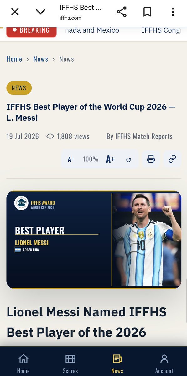 _Nesty_fx's tweet photo. @SirMatthew20 @tonney_mwe39801 @TouchlineX I hate when people depend on conspiracy theories,Messi has always been favored? PROOF IT DUMBASS 
Lost 2026 final = vanished?😂 Omò stop the nonsense.Messi at 39 reached the final again, led Argentina through the tournament despite age. https://t.co/eRK7ZvKv2v