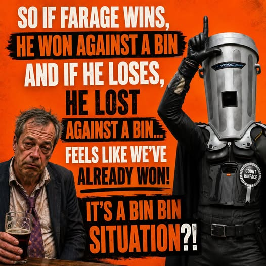 dave43law's tweet photo. VOTE BINFACE
#Clacton https://t.co/AdhGBO4QFo