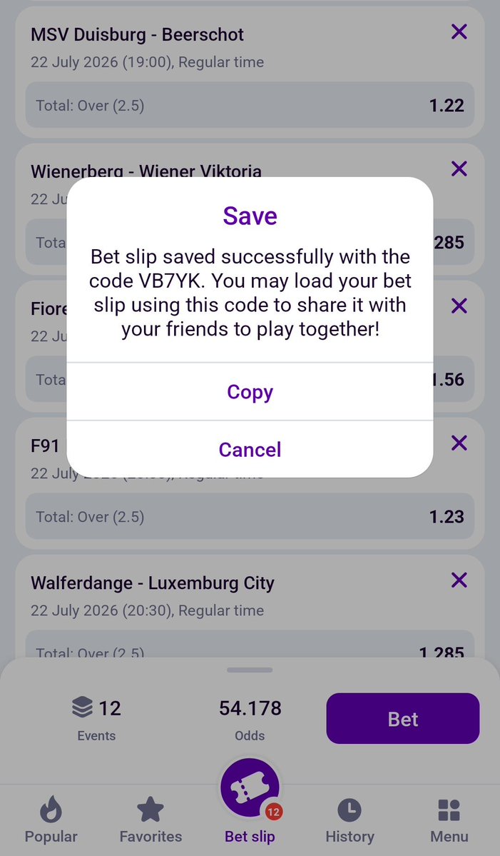 davie_lugz's tweet photo. Club friendlies over 2.5 goals 🥂
💰We're bagging these 54 odds !

Helabet Bet Code ➡️VB7YK

Not on HelaBet?

Register 👉 https://t.co/zNuGL5n21D
Apk 📲 https://t.co/jG9Xk94JEo
Use Promo Code 👉 ANTOH https://t.co/L8vEpwf8y6