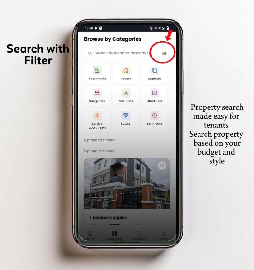 homxeprop's tweet photo. HomXe Feature (Tenant Edition)

Being a renter/Tenant in Nigeria, you will agree with me that searching for apartments has always been a hassle.

Moving from one Facebook group to another, agents referrals here and there.

But with our app "Homxe" the stress of searching for months has been solved. 

Now, at the comfort of your room, you can search for your next apartment whether for renting, buying or an Airbnb.

With our search filter feature, you can program your feeds to show you only properties that fit your budget, perferred style, location and much more!

HOMXE will be launching soon
Send this to a property owner to list their properties with HomXe and enjoy early-birds benefits.