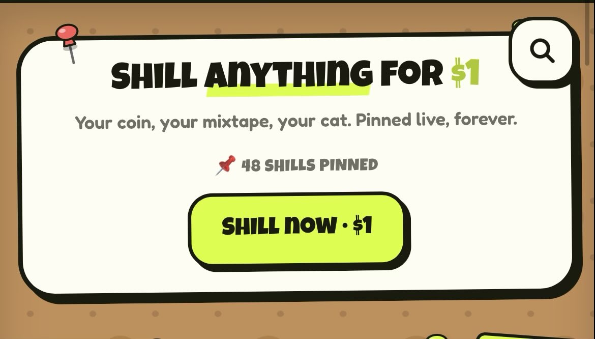 shillerdotfun's tweet photo. 48 shills pinned so far. We are building a new standard here. Stay tuned! https://t.co/J54Miy6epO