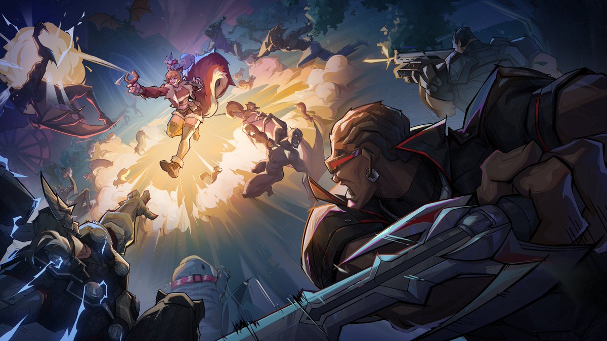 mmmmmmmmiller's tweet photo. ‼️ UPDATE: BLOOD HUNT PVE MODE

- New difficulties up to Nightmare 300
- Reroll and enhance gear perks
- Mode extended to October 9th
- New item: Dew of Insight - EXP boost for a character of your choice

#MarvelRivals #BloodHunt https://t.co/wAQsrNtC8b